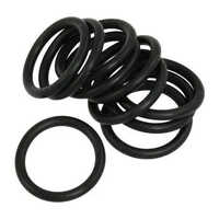 Nitrile Rubber O Rings - 15x2.5mm, Black Color | High-quality Rubber, Temperature Range -20 To 250 Degrees Celsius, Ideal For Industrial Use