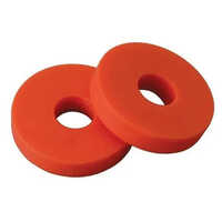 Silicon Rubber O Rings Washers - Silicone, 20x5mm, Red Color, 40 Shore Hardness | Polished Surface, Durable For Industrial Applications