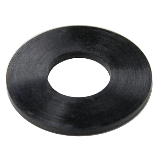 Round Shape Rubber Washers - Color: Black