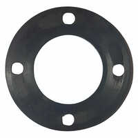 Rubber Flange Gasket - High Standard Rubber, Various Sizes, Black Color | Reliable Seal For Industrial Pipeline Connections, Varying Hardness Levels