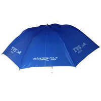 Three Folding Promotional Umbrella - Color: Blue