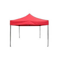 Advertisement Folding Tent - Color: Red