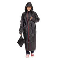 Zeel Rain Coat - Color: Black