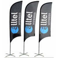 Teardrop Flag - Size: 2 X 8 Ft