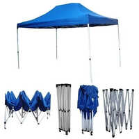 Portable Gazebo Tent - Color: Blue