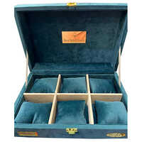 Display Pillow Bangle Box Stock Box - Color: Green