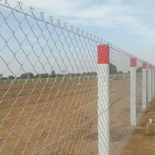 Pvc Chain Link Mesh Fencing - Application: Agriculture Field