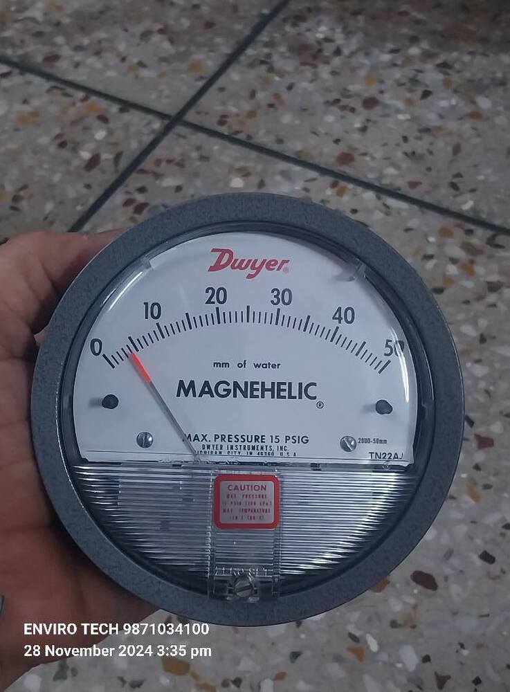 Dwyer Magnehelic Gauge From Karnataka Industrial Area - Accuracy: A 2% (-Ha Model A 1) Of Fs (A 3% (-Ha A 1.5%) On -0