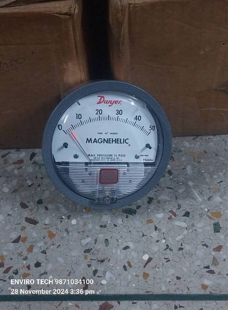 Dwyer Magnehelic Gauge From Karnataka Industrial Area - Accuracy: A 2% (-Ha Model A 1) Of Fs (A 3% (-Ha A 1.5%) On -0