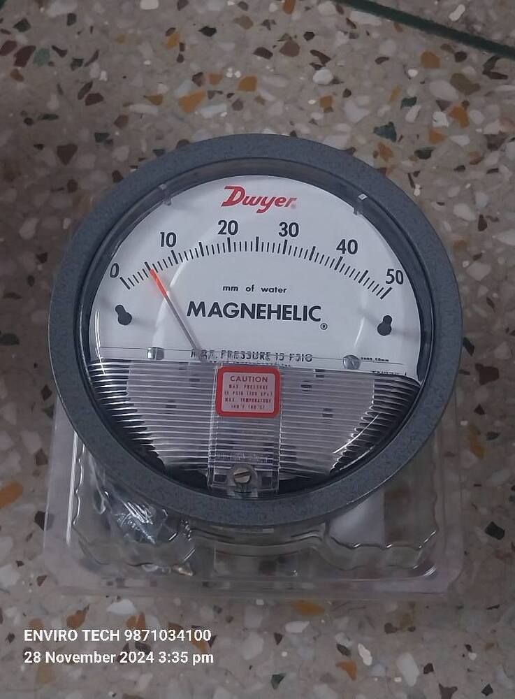Dwyer Magnehelic Gauge From Karnataka Industrial Area - Accuracy: A 2% (-Ha Model A 1) Of Fs (A 3% (-Ha A 1.5%) On -0