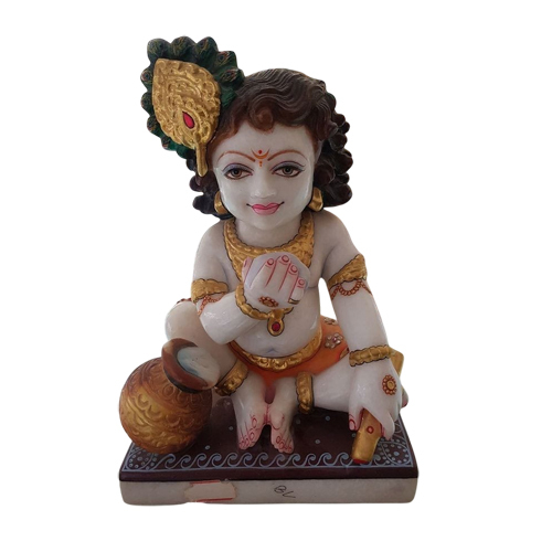 Marble Lord Laddu Gopal Statue