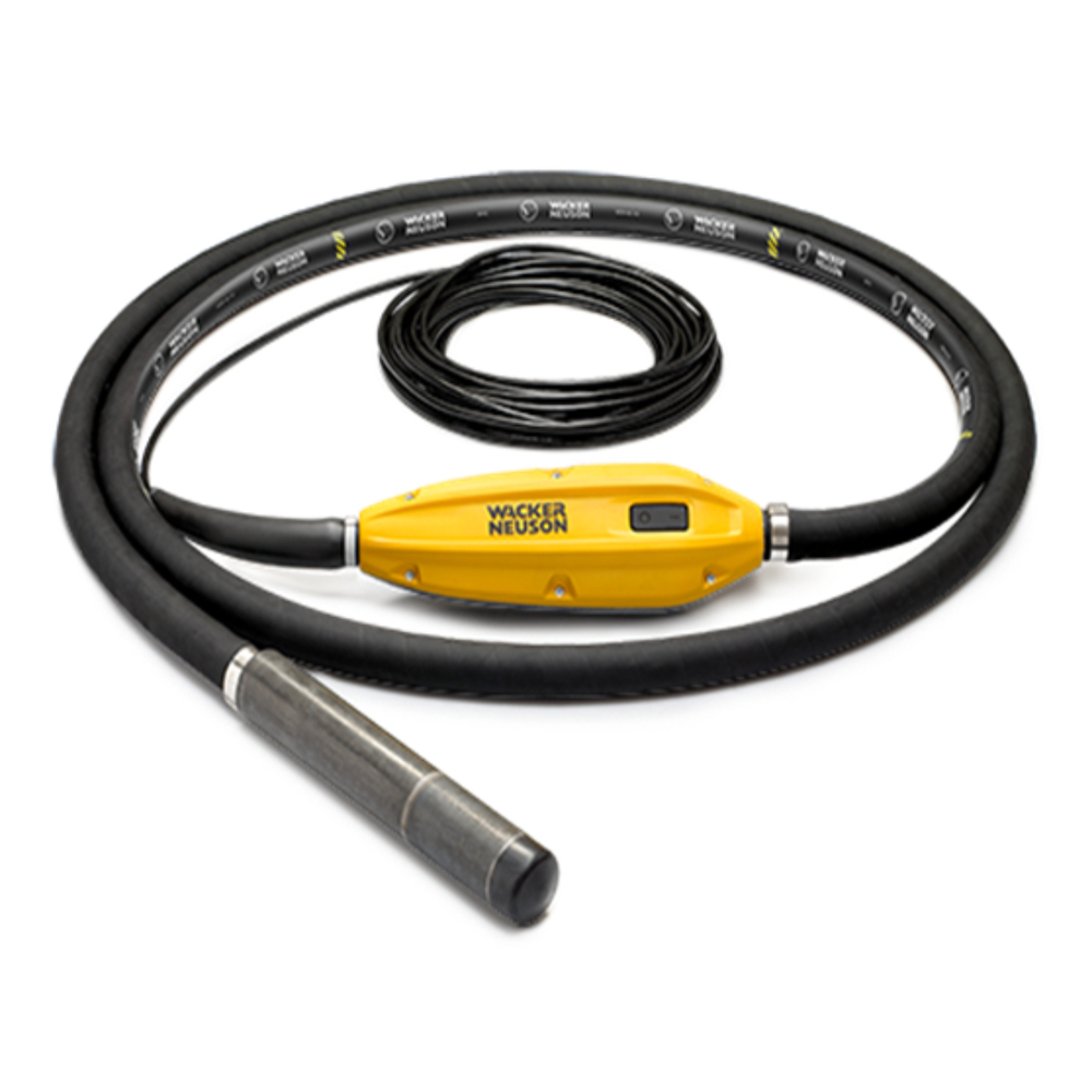 Orange Wacker Neuson IEC 38mm High Frequency Concrete Vibrator "Eco Version"