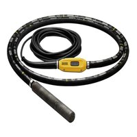 Orange Wacker Neuson Iren 45mm High Frequency Concrete Vibrator External "premium Version" - Color: Yellow