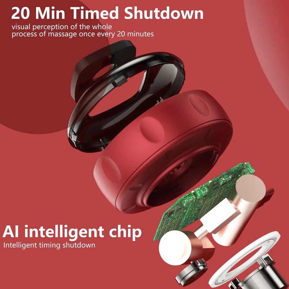 Electric Cupping Therapy - Portable 3-in-1 Smart Cupping Set With Adjustable Suction & Infrared Heat , Intelligent Operation & Home Spa Experience