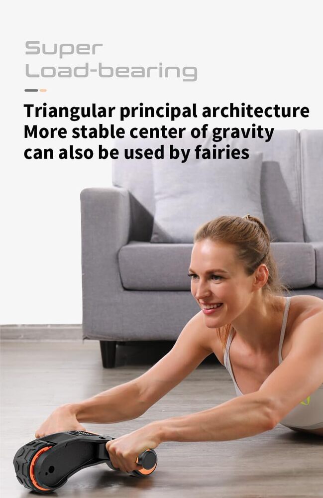Professional Ab Roller With Display - Application: Tone Up Muscle