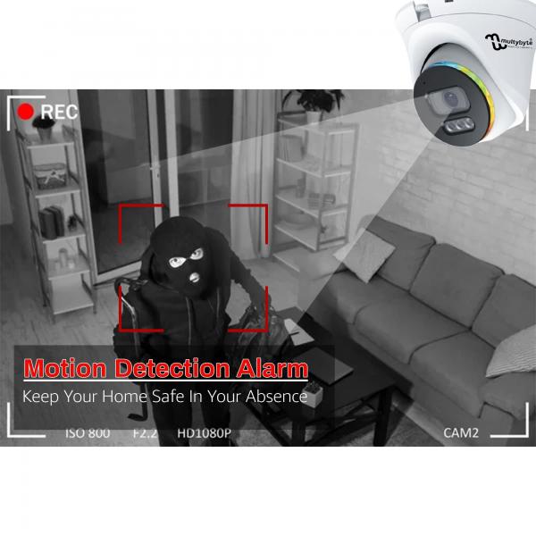 Multybyte Dome Camera 5MP IP Camera (Indoor)