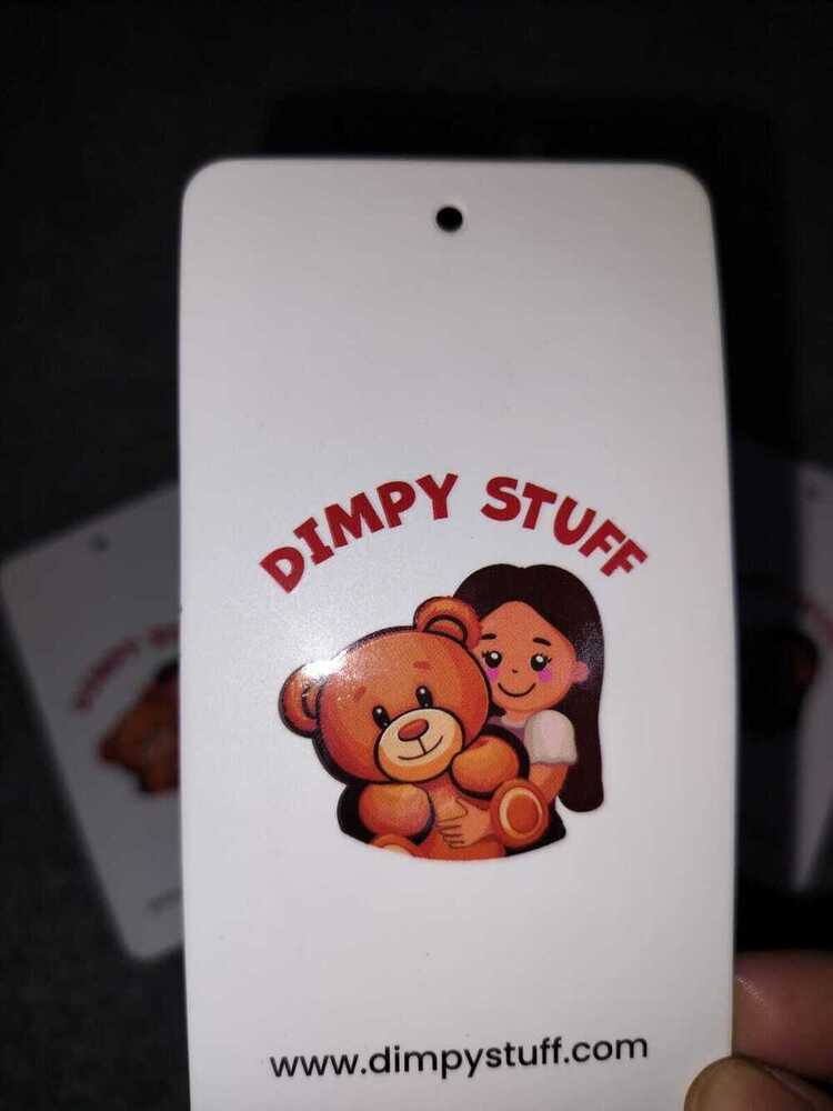 printed hand tag