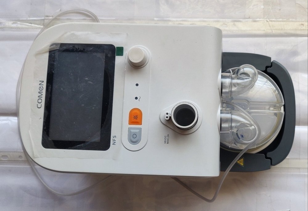 Comen Nf 5 - Heated And Humidified Fresh Gas Flow System, Spo2 Monitoring For Spontaneous Breathing Patients, Variable Airway Pressure Generation