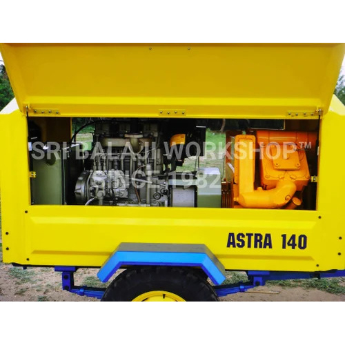 Portable Air Compressor - Air Flow Capacity: 80 Liter (L)