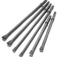 Steel Drill Rods - Color: Silver
