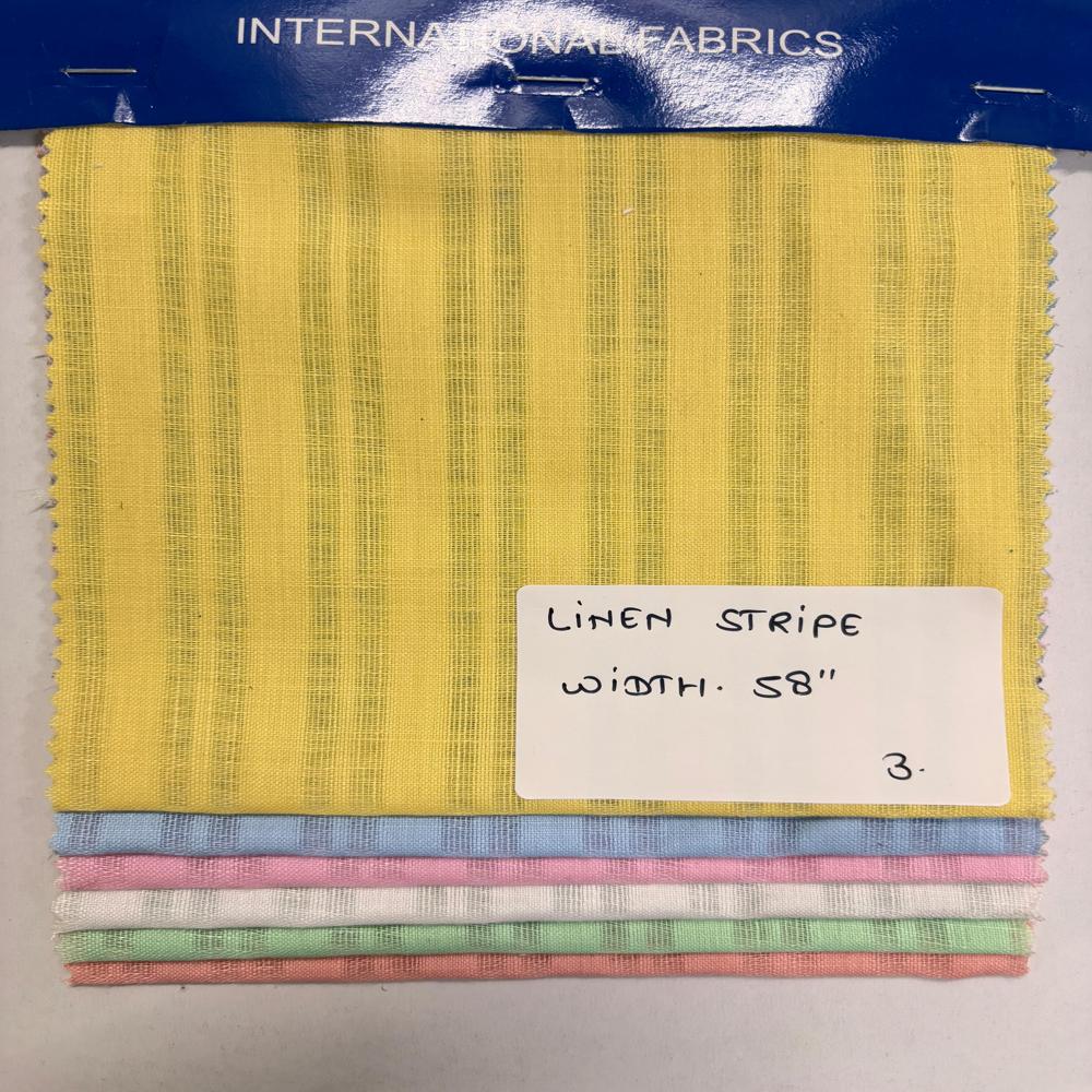 Linen Stripes - Application: Shirting Fabric