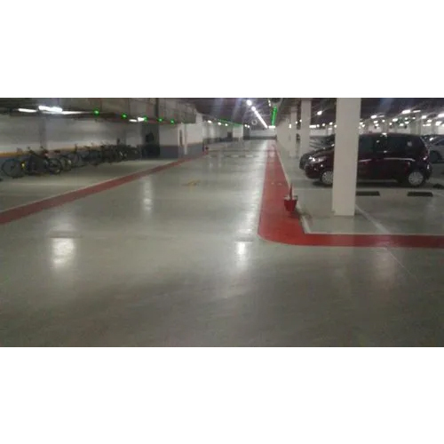 Epoxy Flooring System For Car Parking