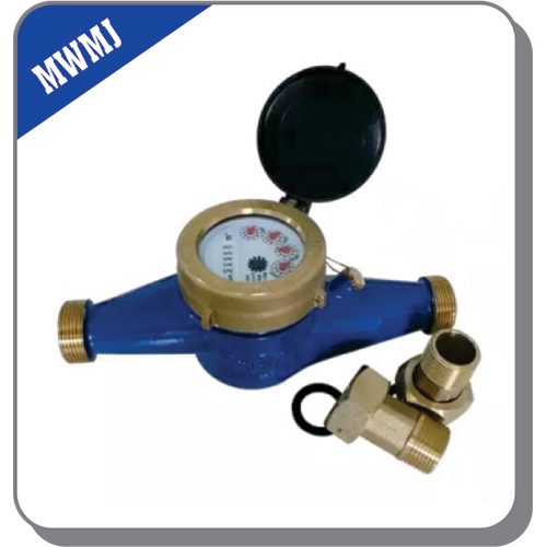 Multi Jet Water Meter - Color: Blue