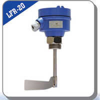 Rotating Paddle Level Switch - Stainless Steel, Standard Size, Blue | Insulation Resistance, Microcontroller Monitored, Encoder Feedback