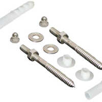 Rack Bolt - Customized Size | Silver Tempered Steel, Polished Surface Treatment for Industrial Use