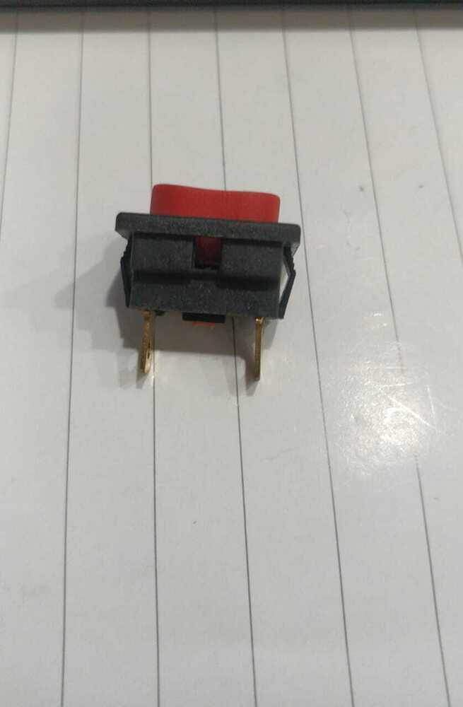 RED NO-LOCK SWITCH