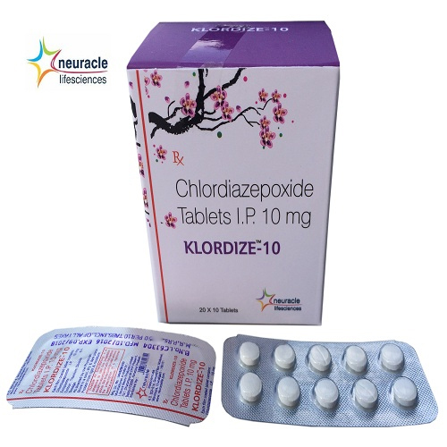 10mg Chlordiazepo Tablets