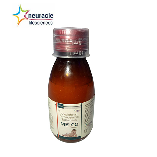Aceclofenac And Paracetamol Suspension