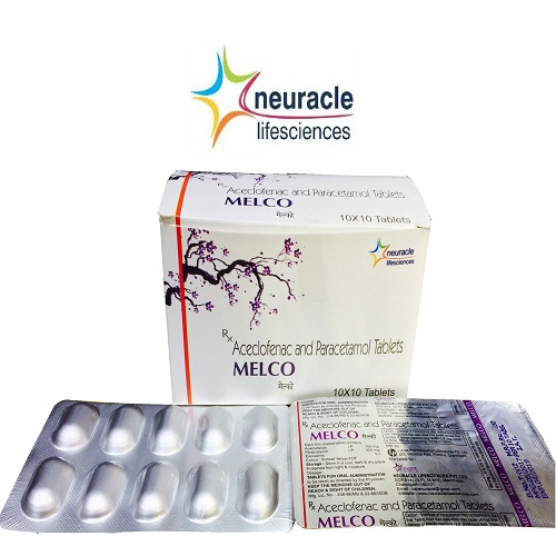 Aceclofenac And Paracetamol Tablets