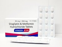 Sitagliptin 50 Mg & Metformin Hydrochloride 500 Mg - Dosage Form: Tablets