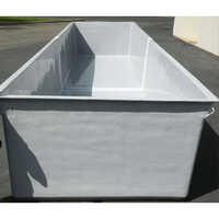 Chemical Rectangular Tank - Color: White