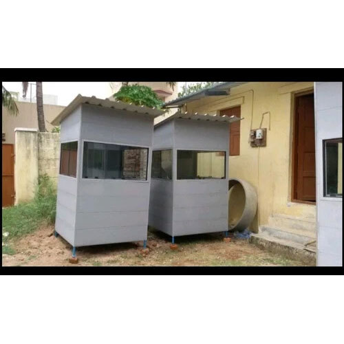 Pvc Security Cabin - Color: White