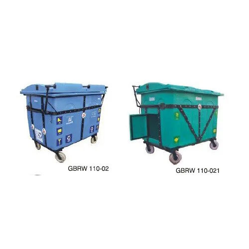 जाइंट व्हील्ड वेस्ट बिन्स