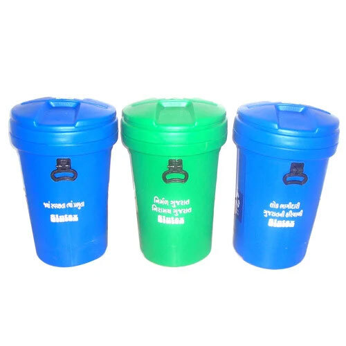 Closed Lids Waste Bins - Application: Industrial