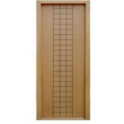 Pvc Flush Doors - Color: Brown