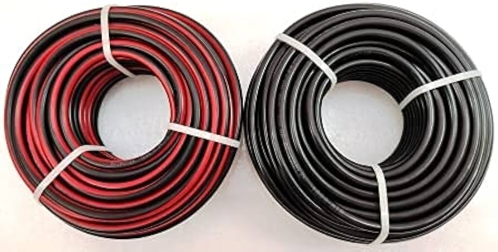 DC Cable Red And Black Solar Panel Electric Work All Type