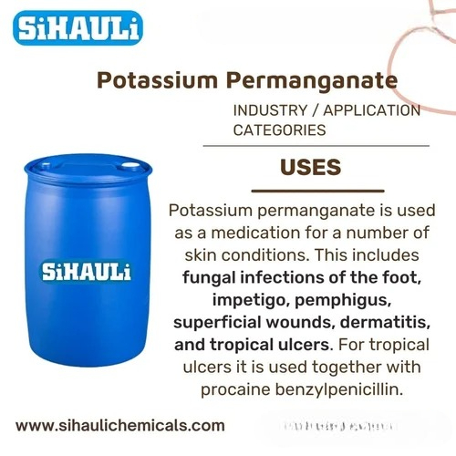 Potassium Permanganate Chemical Manufacturers, Suppliers, Exporters From Vasai Mumbai India