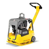 Orange Wacker Neuson Dpu3070h Diesel Engine Soil Plate Compactor (reversible) - Color: Yellow