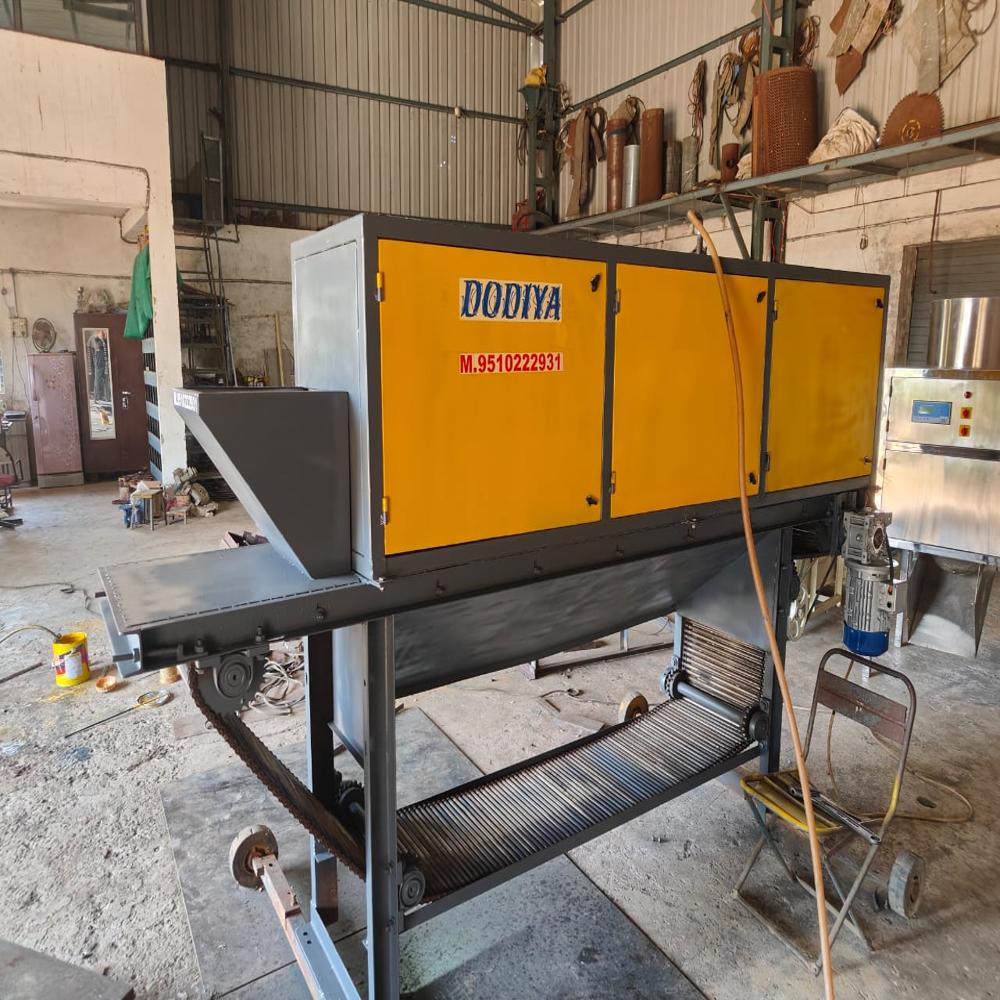 Chain Type Dry Garlic Peeling Machine