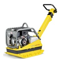 Orange Wacker Neuson DPU4045Yeh Diesel Engine Soil Plate Compactor (Reversible)