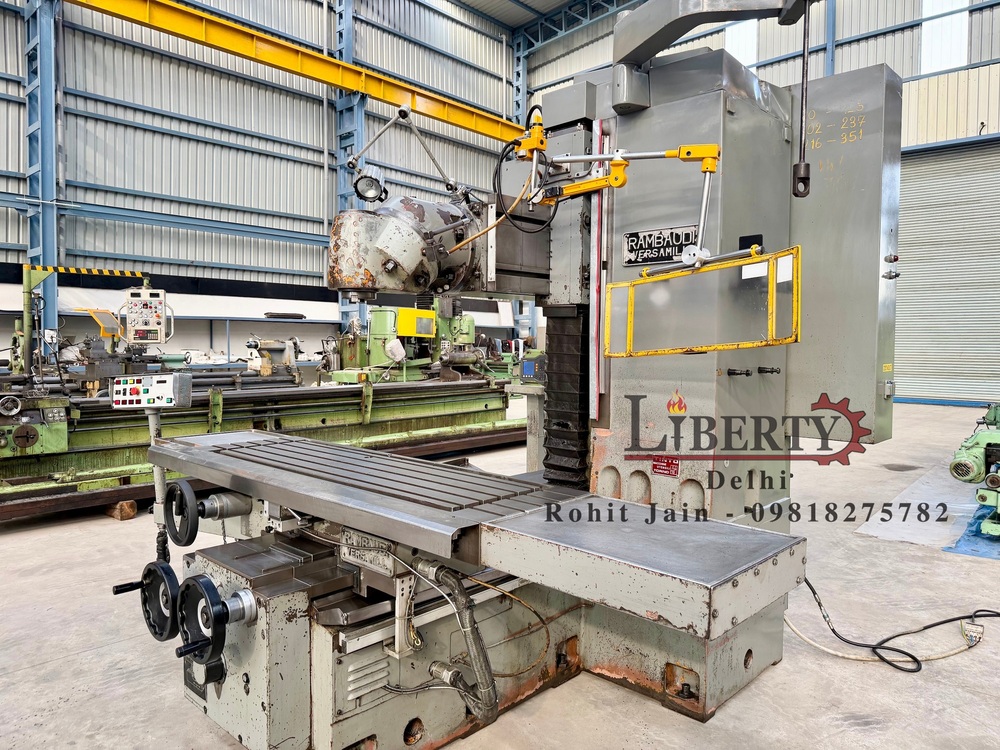 Rambaudi VersaMill 1800 mm x 510 mm Bed Type Milling Machine