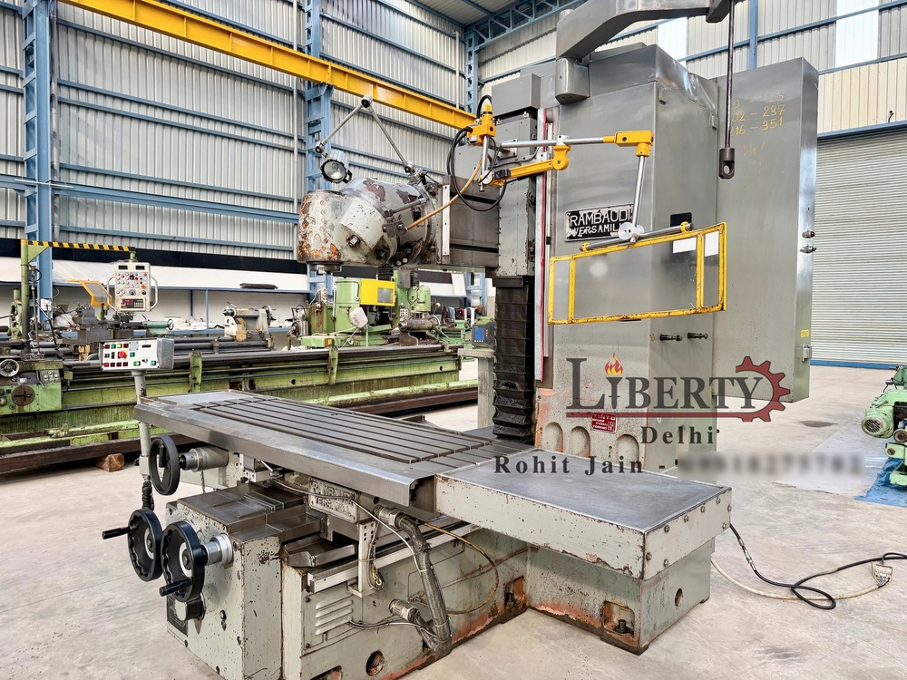 Rambaudi VersaMill 1800 mm x 510 mm Bed Type Milling Machine