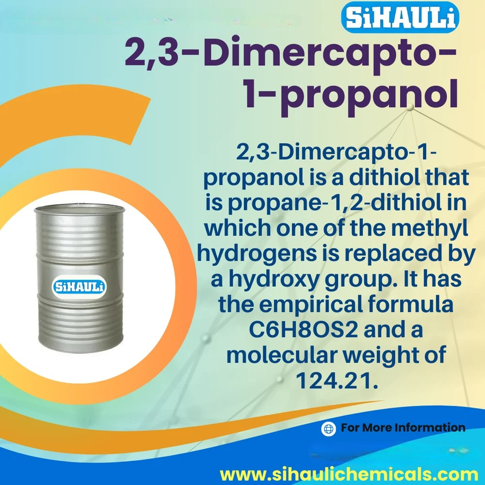 2,3 - Dimercapto -1- Propanol Manufacturers, Suppliers, Exporters From Vasai