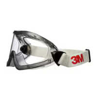 3m 2890sa Clear Acetate Lens Premium Unvented Goggles - Color: Different Available