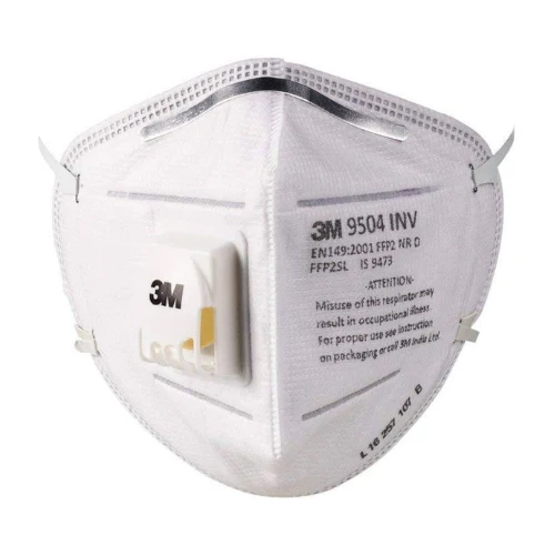 9504In White Vented Medium Duty Industrial Grade Mask - Color: Different Available