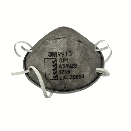 9913In Grey Medium Duty Anti-Pollution Carbon Mask - Color: Different Available